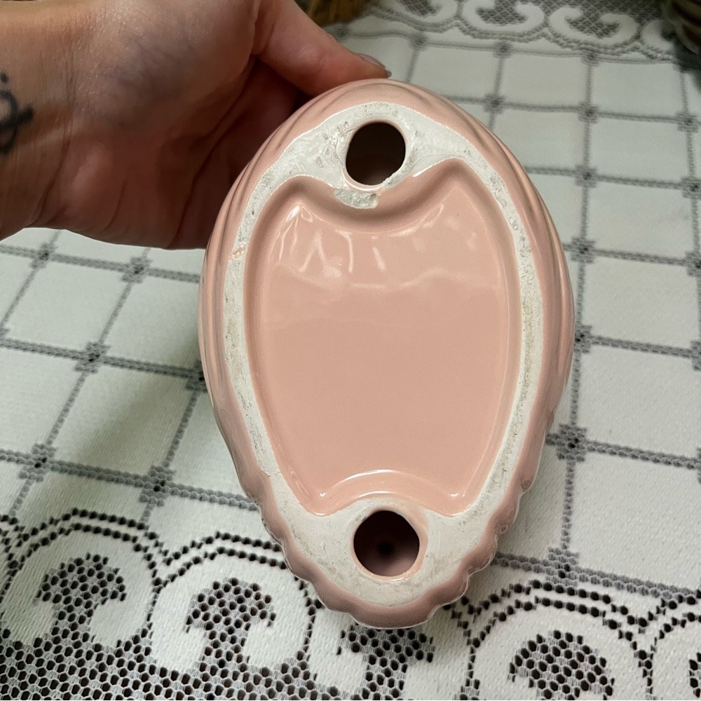 Blush Swan Figurine Bowl – Cottagecore - Picture 3 of 5